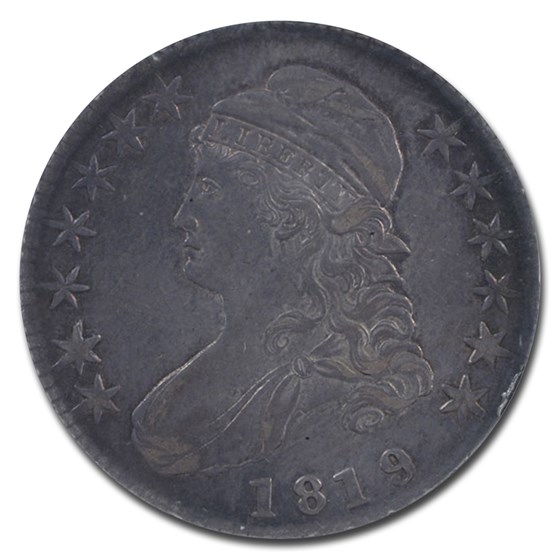 1819/8 Capped Bust Half Dollar XF-45 NGC (Large 9, O-104A) 1819/8 Capped Bust Half Dollar XF-45 NGC (Large 9, O-104A)